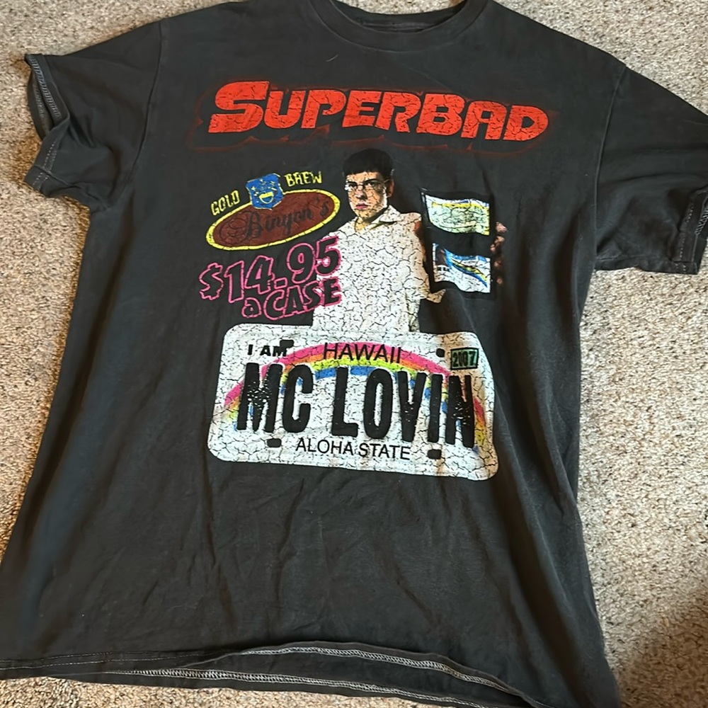 Superbad Funny Graphic Tee